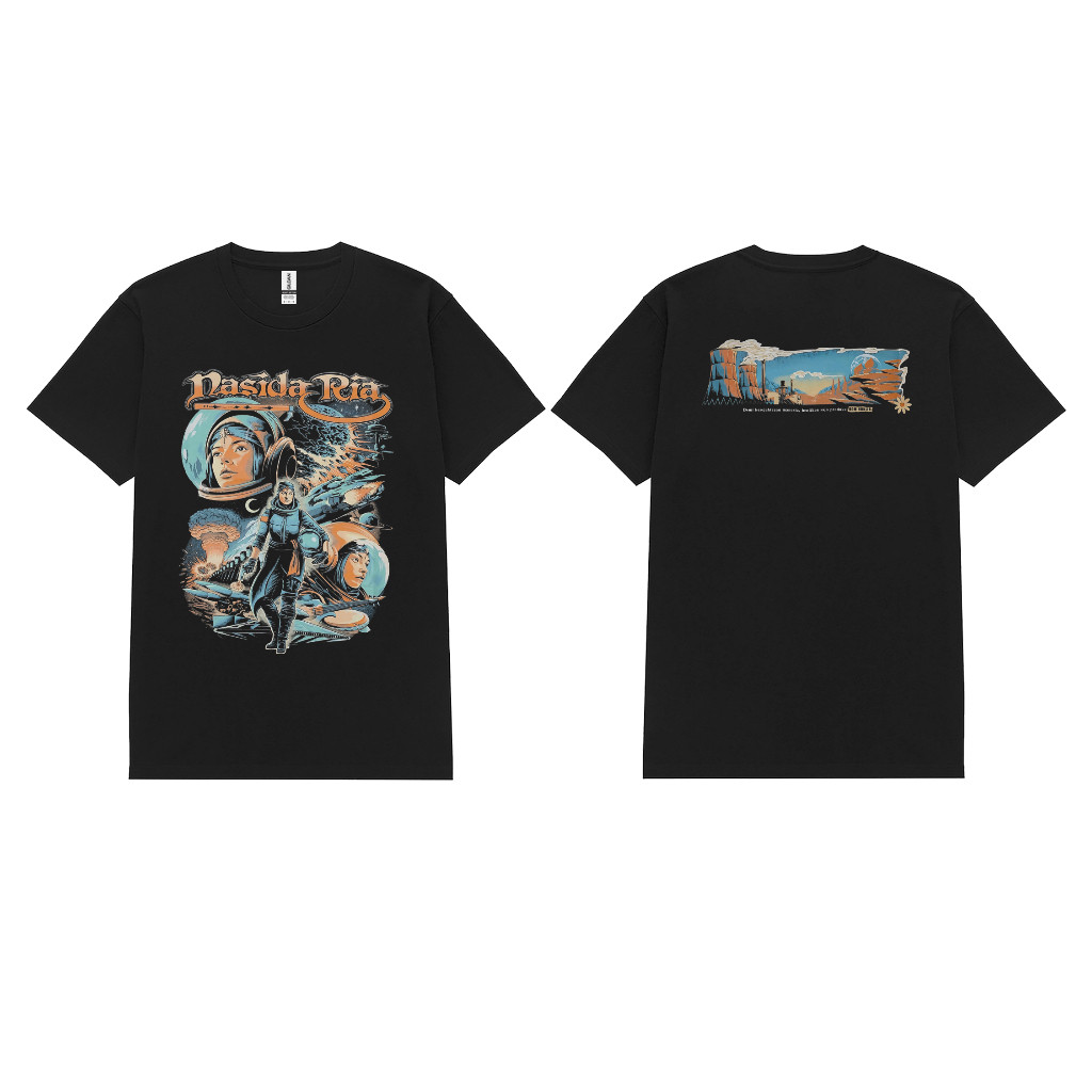 HOT Rockermusic T-Shirt Band Nasida Ria Bom Nuklir Black
