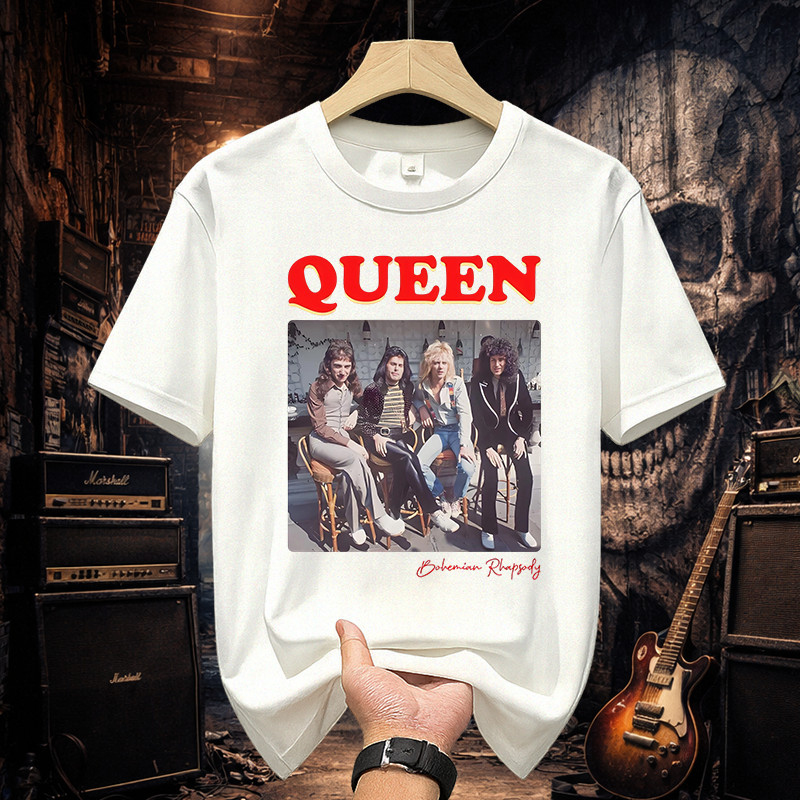 Kaos Queen Bohemian Rhapsody Vintage 1970 / Queen Band T-Shirt / Baju Band Queen