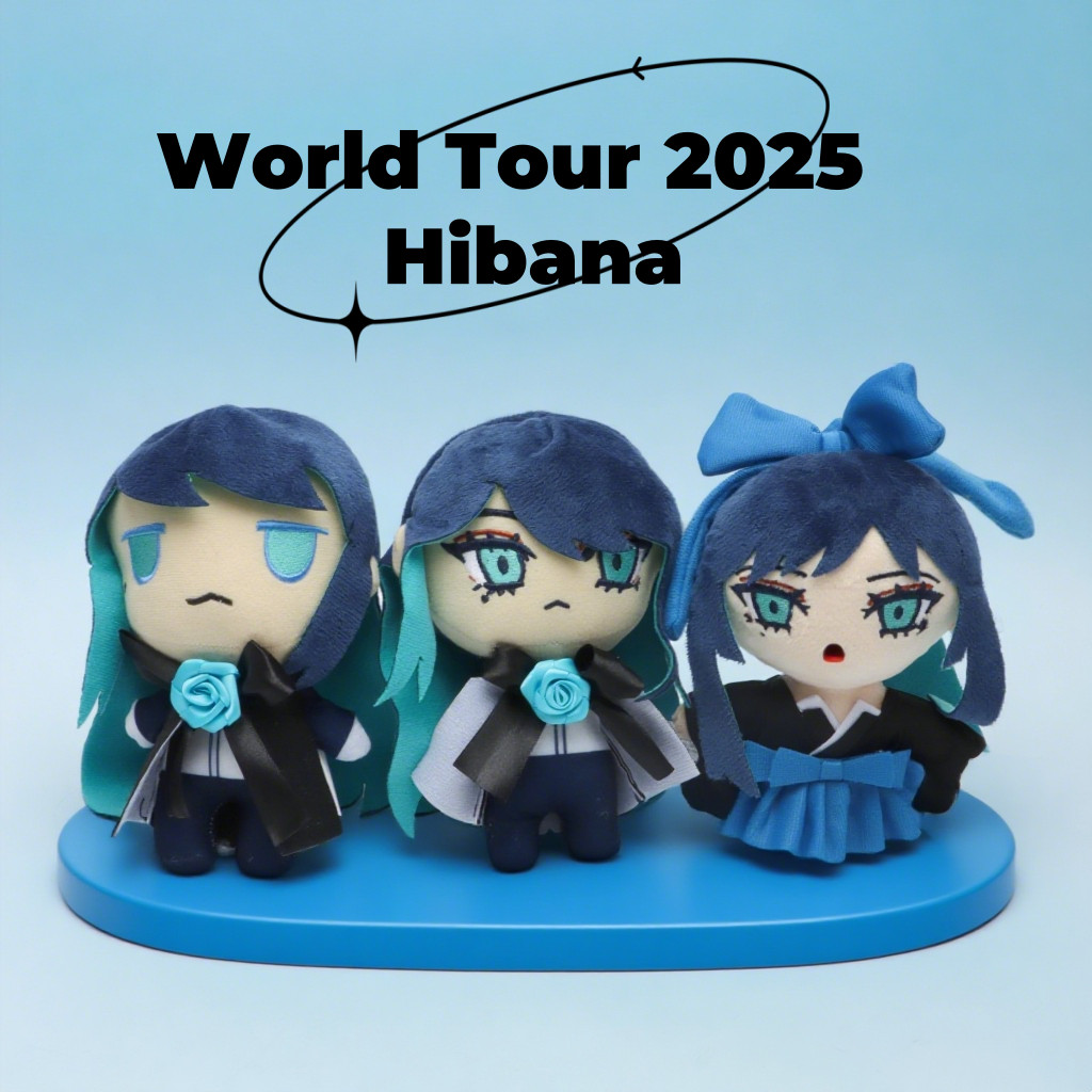 New Ado Hibana Plush Toy Ado Mer Plush Singer Goods Ado Accessories Plushies Doll Singer Fans' Perip