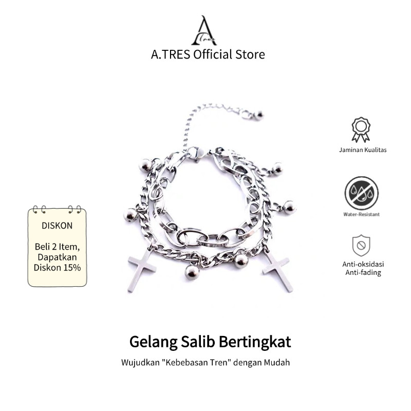 Gelang Hitam Polos Gelang Anti Karat Gelang Couple Gelang Serut Titanium Gelang Cewek Gelang Lapisan