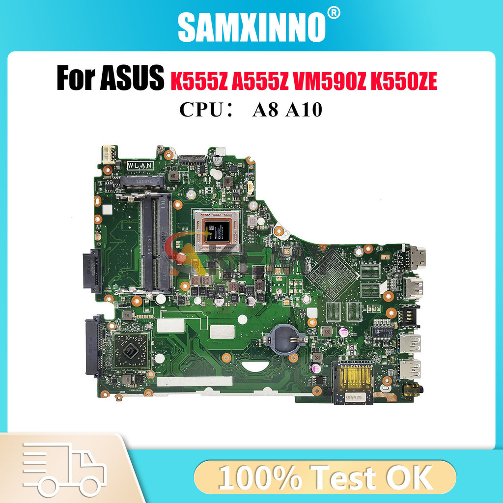 X550ZA Laptop Motherboard For ASUS VivoBook K550ZE A550ZE X550Z F550ZE X550ZE K555Z A555Z VM590Z Mai