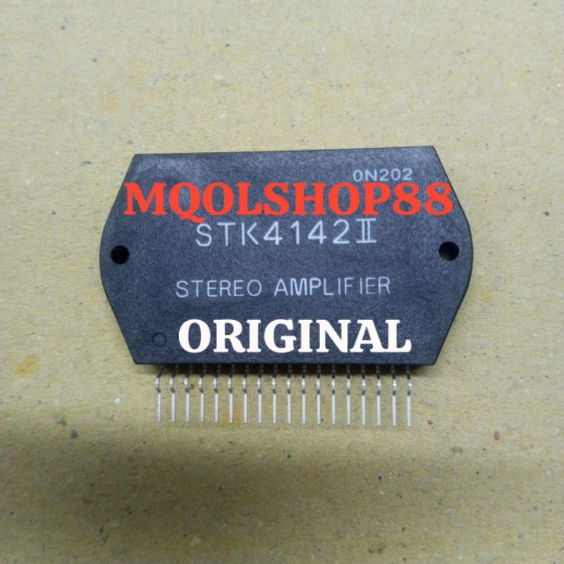 1pcs ORIGINAL STK4142 II STK 4142 II ASLI TWO-CHANNEL SHIFT POWER AUDIO AMPLIFIER IC TRANSISTOR IGBT