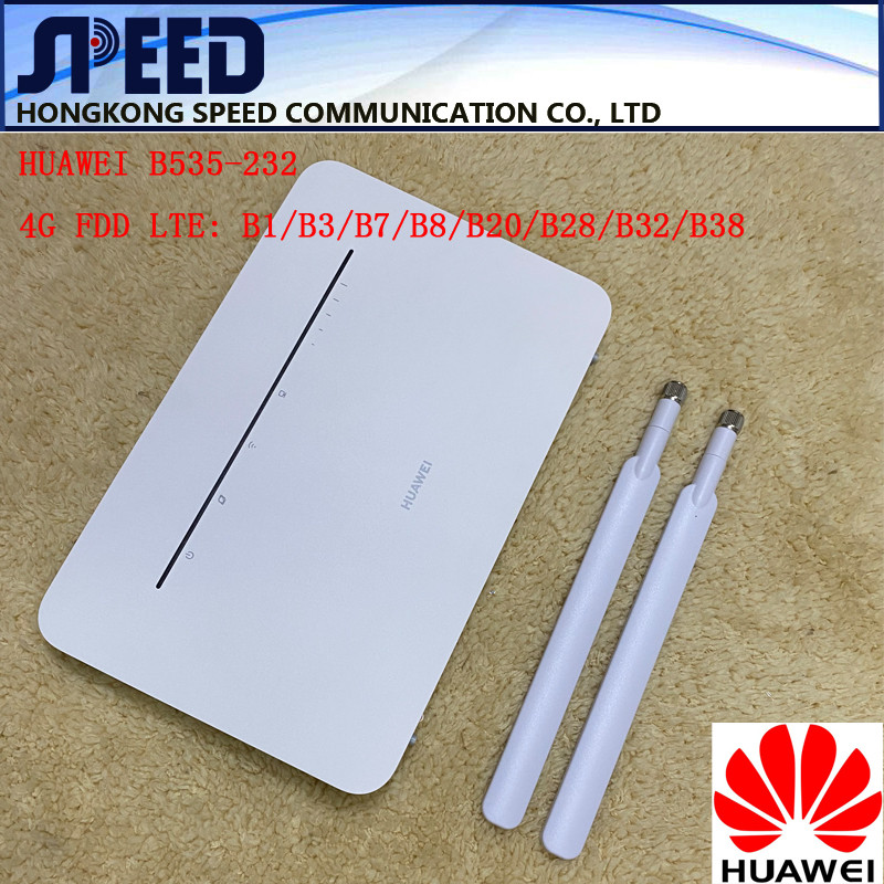 HUAWEI B535 B535-232 B535-232a B535-235 B535-333 4G 3 Pro Router LTE 300Mbps SMA + antena par