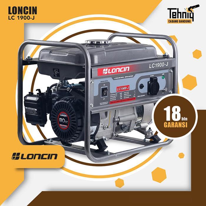 GENSET LONCIN LC 1900-J GENERATOR BENSIN PRACTICAL SERIES 1000 WATT