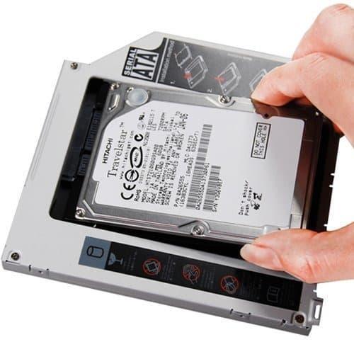 HDD Caddy SATA to DVDROM 9.5mm bisa untuk Macbook Pro