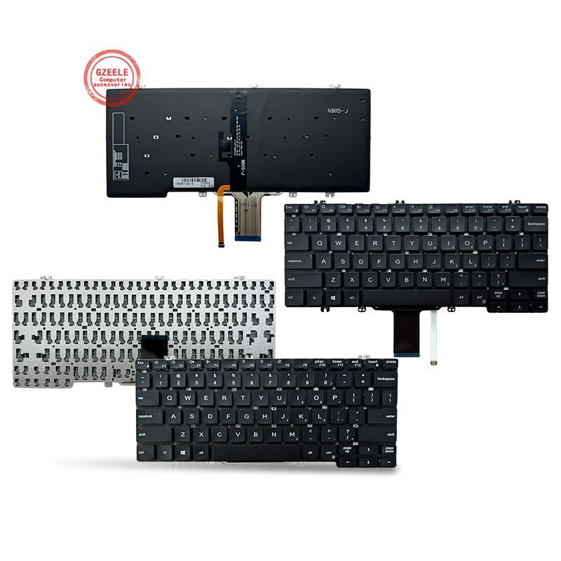 US English Laptop Keyboard For Dell Latitude 3300 5200 5300 7200 7300 3301 7290 5310 7301 E7300 E530