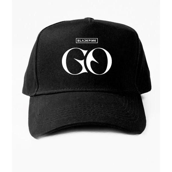 Topi Blackpink Go Lisa Jennie Rose Jisoo Baseball Trucker Snapback Bucket