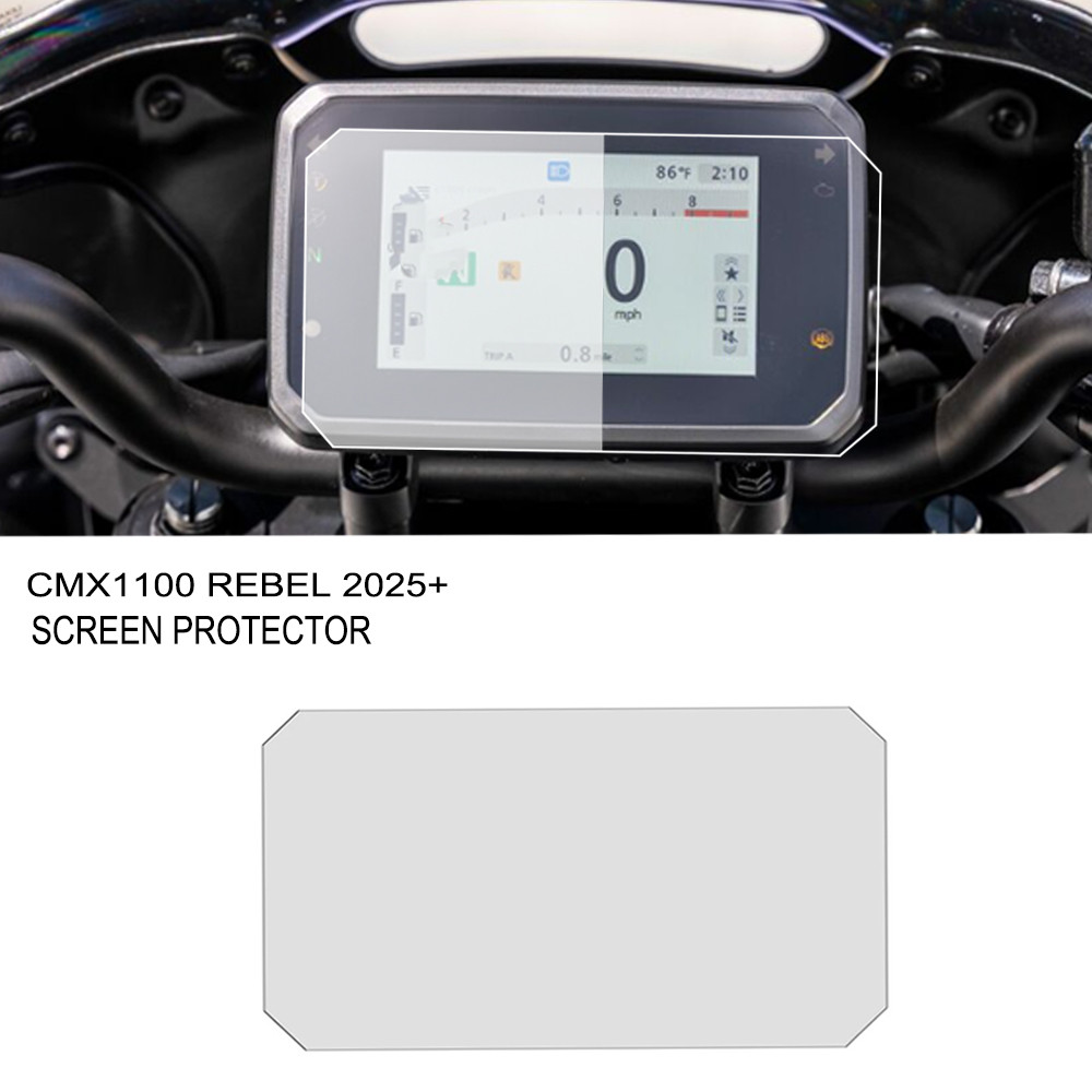 Aksesoris CMX1100 Rebel 2025, Pelindung Layar Dashboard Anti Gores Untuk Sepeda Motor Honda CMX 1100