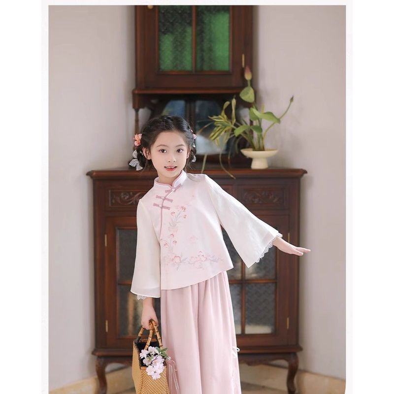 [MIMPI CIAN] Baju Tang Gaya Cina Baru untuk Anak Perempuan, Hanfu Super Fairy Fire Clothing, Gaya Ci