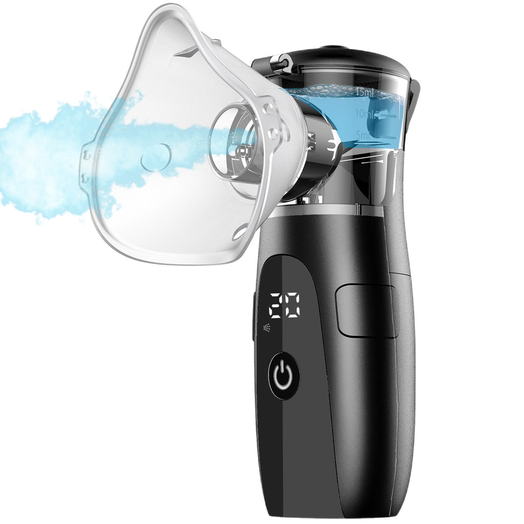 Mesh Nebuliser Mecal Silent Nebuliser Cough Compressor for ildren Adults Masked Asthma Inhaler Porta