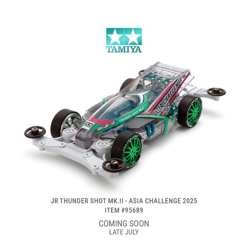 Terlaris ready stok - Tamiya 95689 thunder shoot MKII asia challange 2025 - ready stok