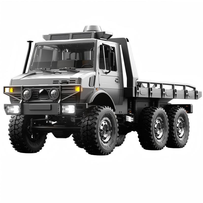 2.4G RC Crawler 6WD Unimog RC Truck 1:18 Proportional Control Meanical Shifting JJRC C8823 RC Vehicl