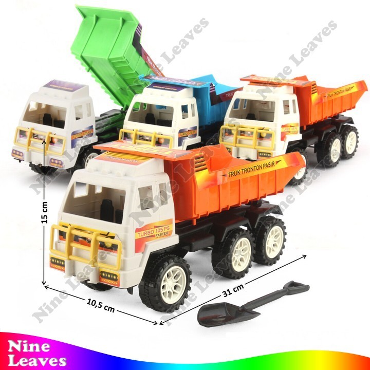 Mainan Anak Truk Konstruksi Dump Tronton F/W + Sekop Truk Tronton Pasir