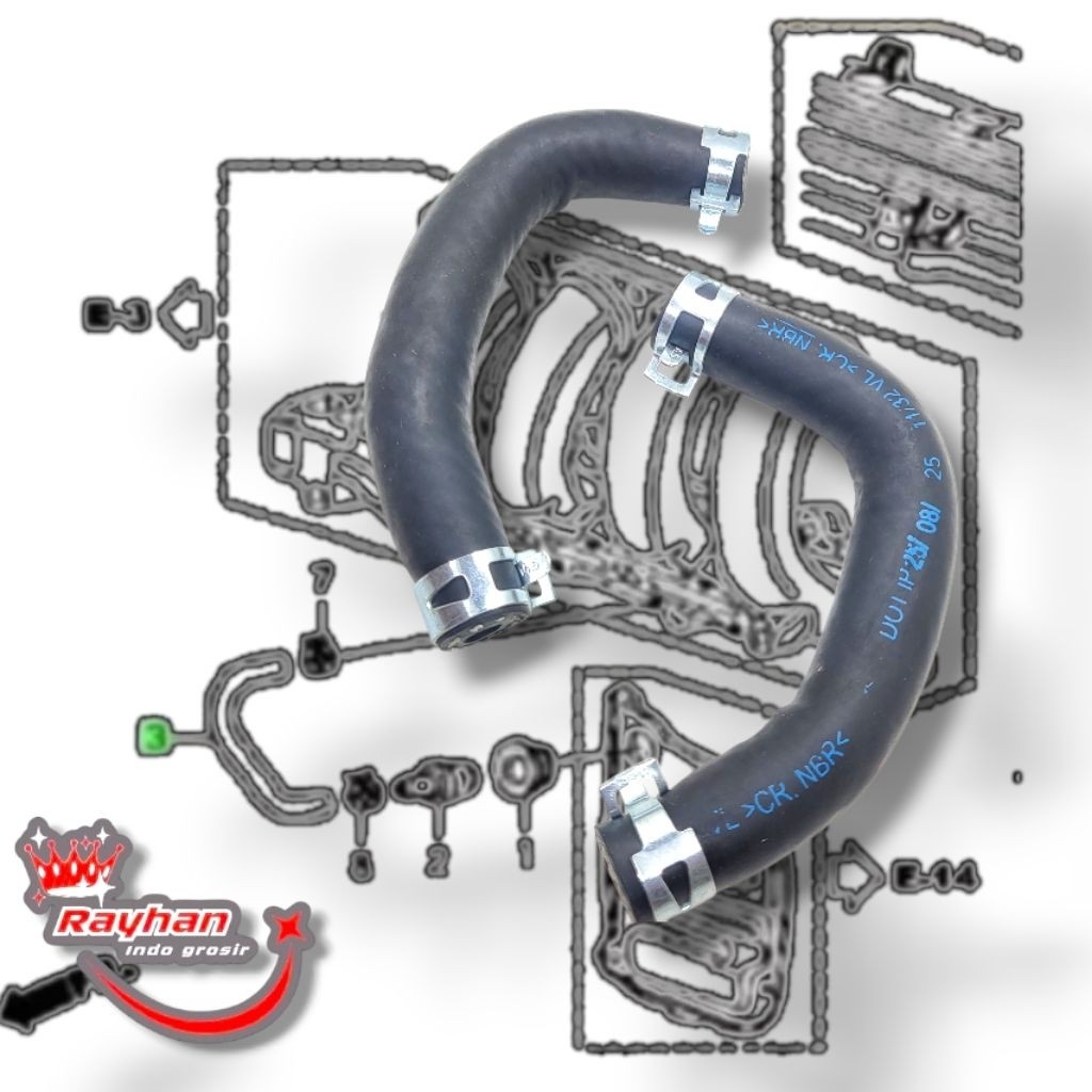 Selang PCV Valve Honda City Honda Jazz 2008-2013Freed.....