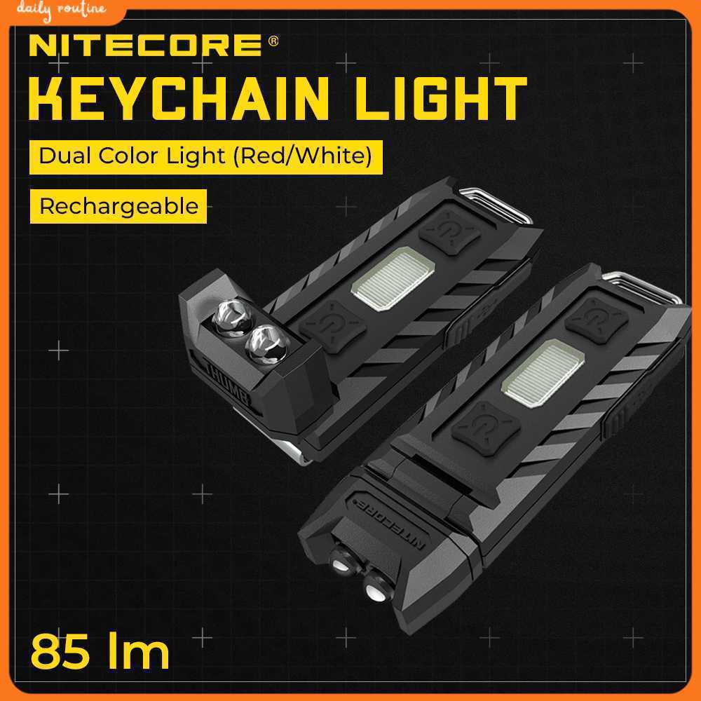 NITECORE Dual Color LED USB Rechargeable Keychain Light - THUMB