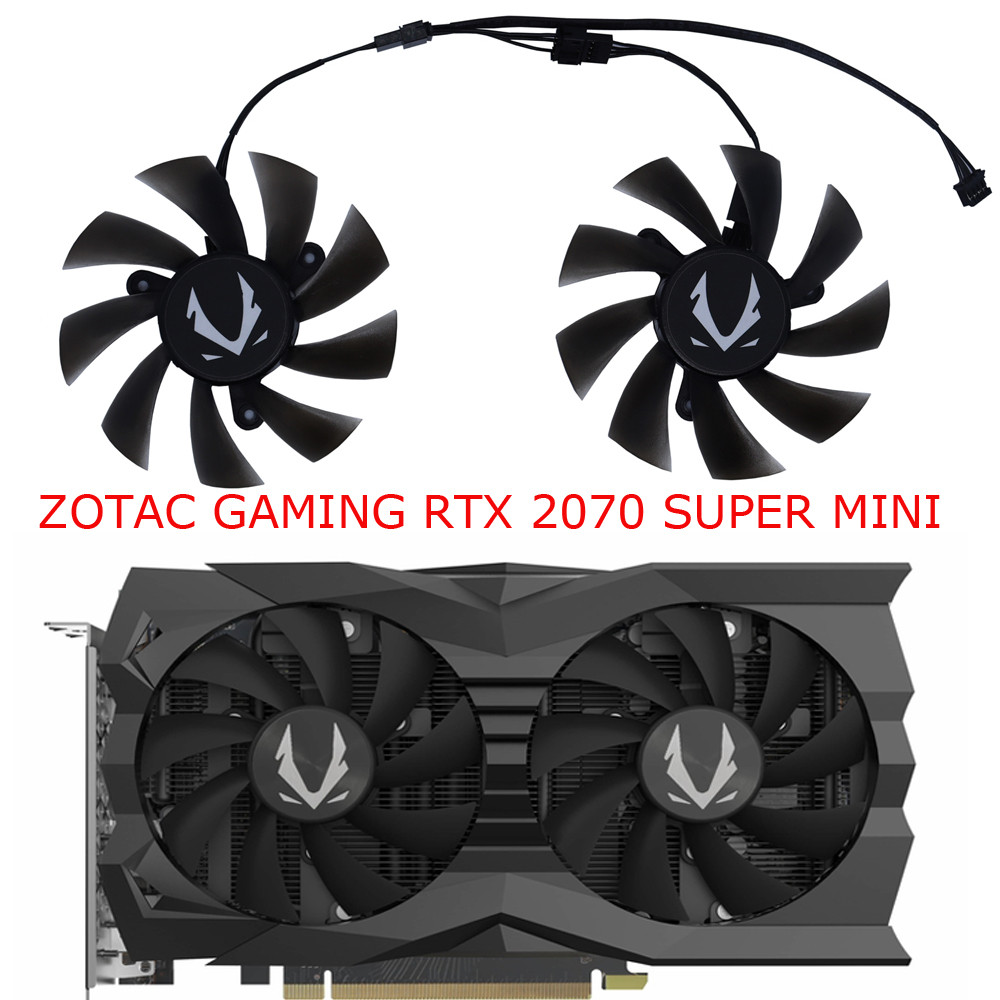 GPU VGA Cooler,Video Card Fan,2Pcs/Set,GA92S2H,Replace HA92A2H,For Zotac 2070S RTX 2070 SUPER Mini 8
