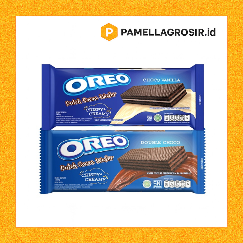 OREO WAFER DUTCH COCOA 140.4GR
