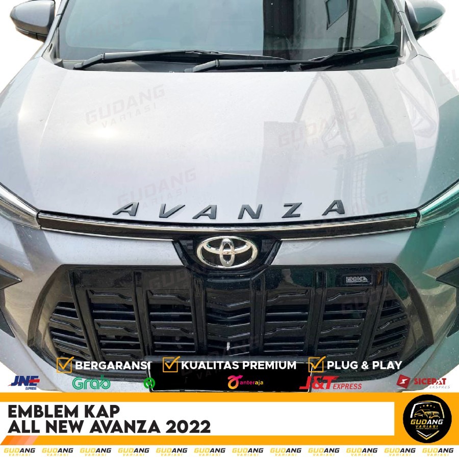 Emblem Kap Mesin Avanza 2022