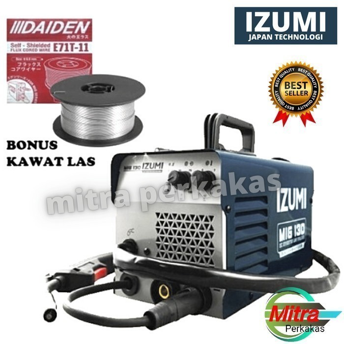 MESIN LAS CO2 IZUMI MIG 130 / TRAFO LAS IZUMI MIG 130 / IZUMI MIG 130