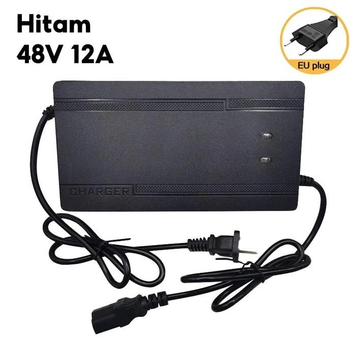 Charger Sepeda Listrik 48V 12AH/48V20AH Universal Charger Motor Listrik Baterai Selis Scooter Elektr