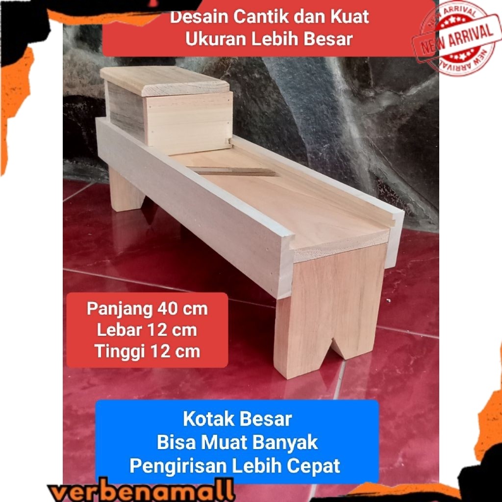 Pengiris bawang JATI BELANDA Ukuran BESAR/ Irisan bawang merah/Pengiris serbaguna AUTO HEMAT 