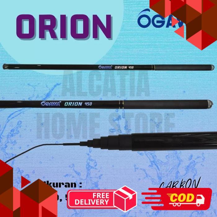 Joran Tegek Carbon OGAWA ORION Panjang 360 450 540 630 - 360 -alca