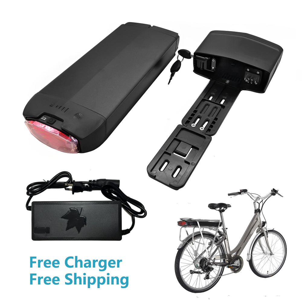 36V 48V 24V Rear Rack Lithium Battery Pack 10.4Ah 13Ah 20 24Ah for Phylion XH370-13J Joycube wall-es