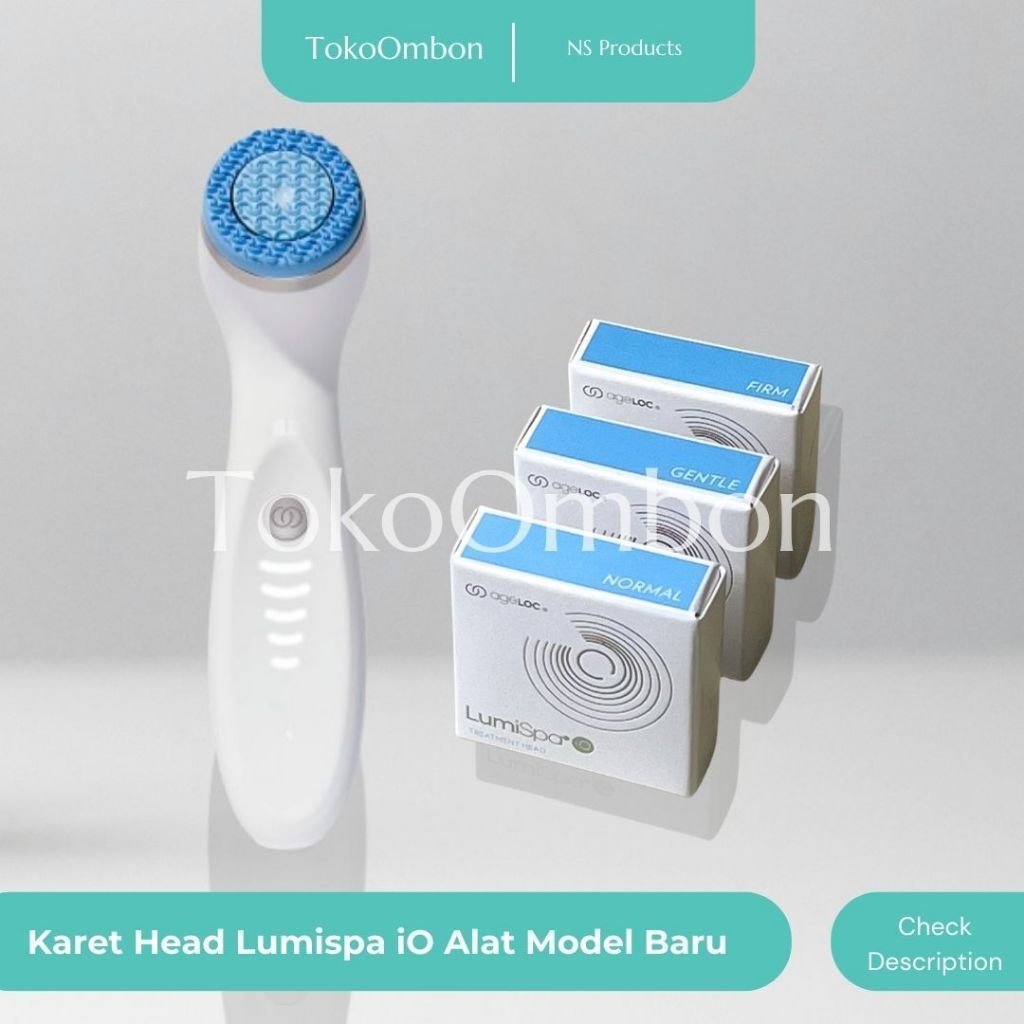 Lumi Spa Karet Alat Baru Head LumiSpa iO Nu Skinn