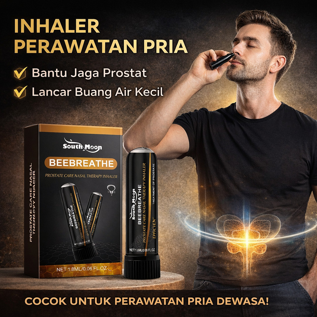 Inhaler Kesehatan Prostat Inhaler Prostat Pria / Men'S Prostate Care Inhaler Hirup Herbal Alami/Inha