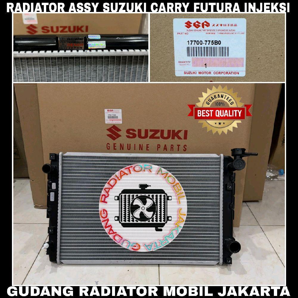 RADIATOR ASSY SUZUKI FUTURA INJEKSI INJECTION ORIGINAL DENSO JAPAN