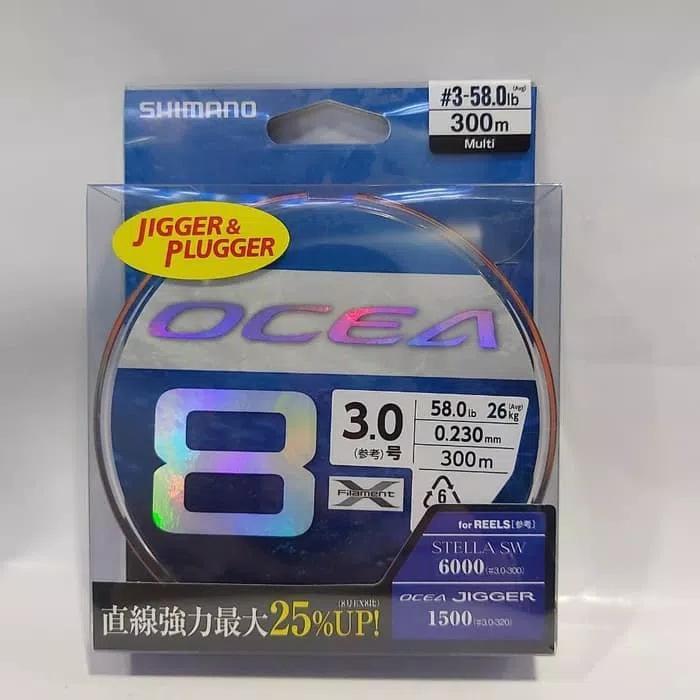 Senar PE SHIMANO OCEA X8 PE 3 300M
