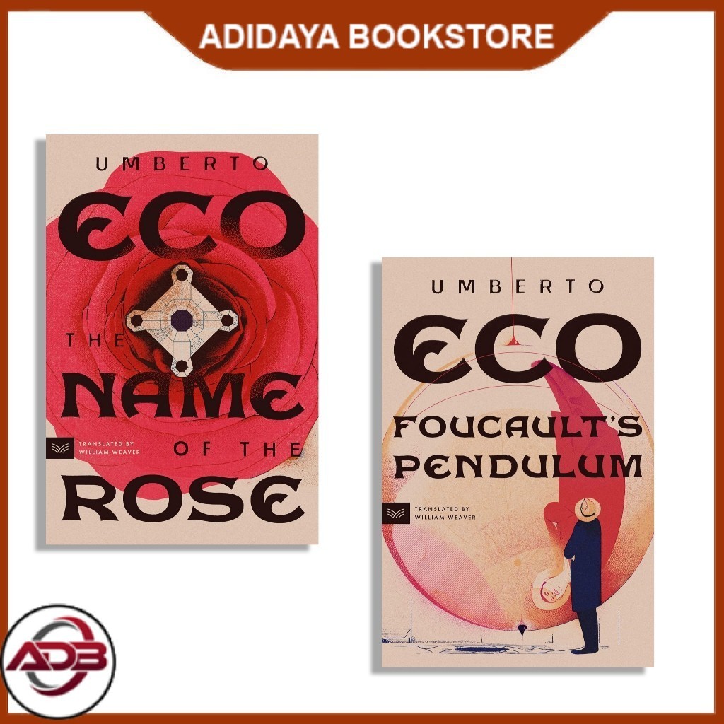 The Name Of The Rose | Foucault's Pendulum by  Umberto Eco