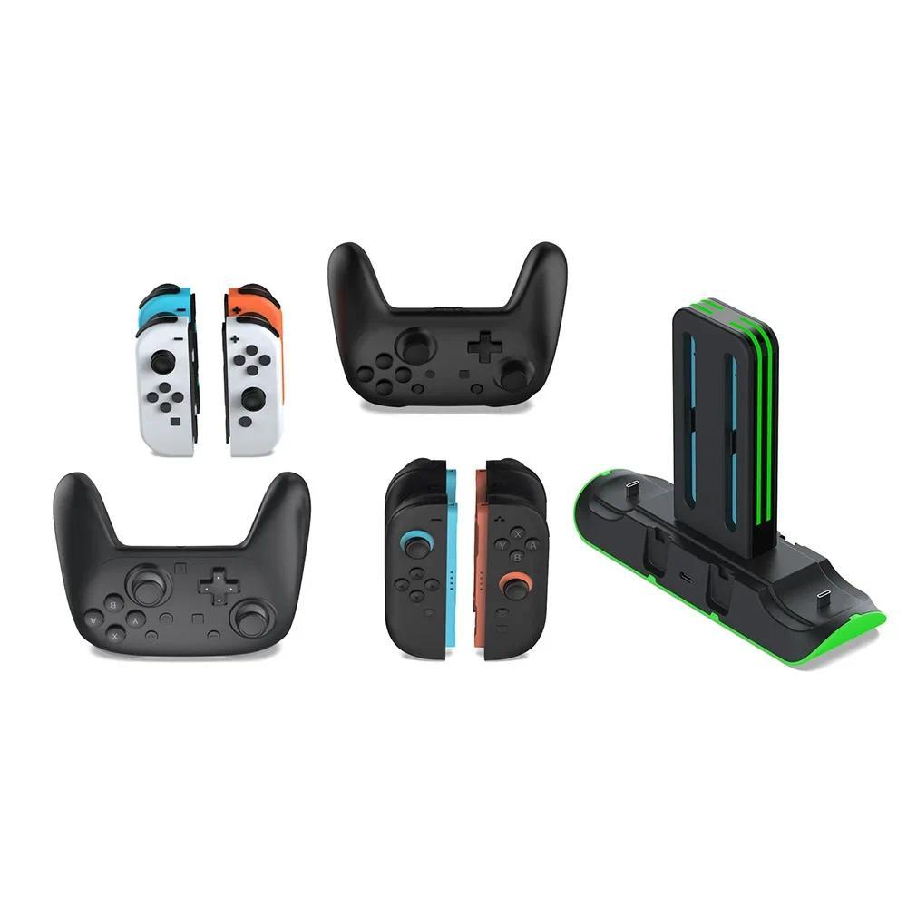 TNS51101 Universal  For switch switch2 gamepad switch pro pro2 Controller Fast Charging Dock 6in1 RG