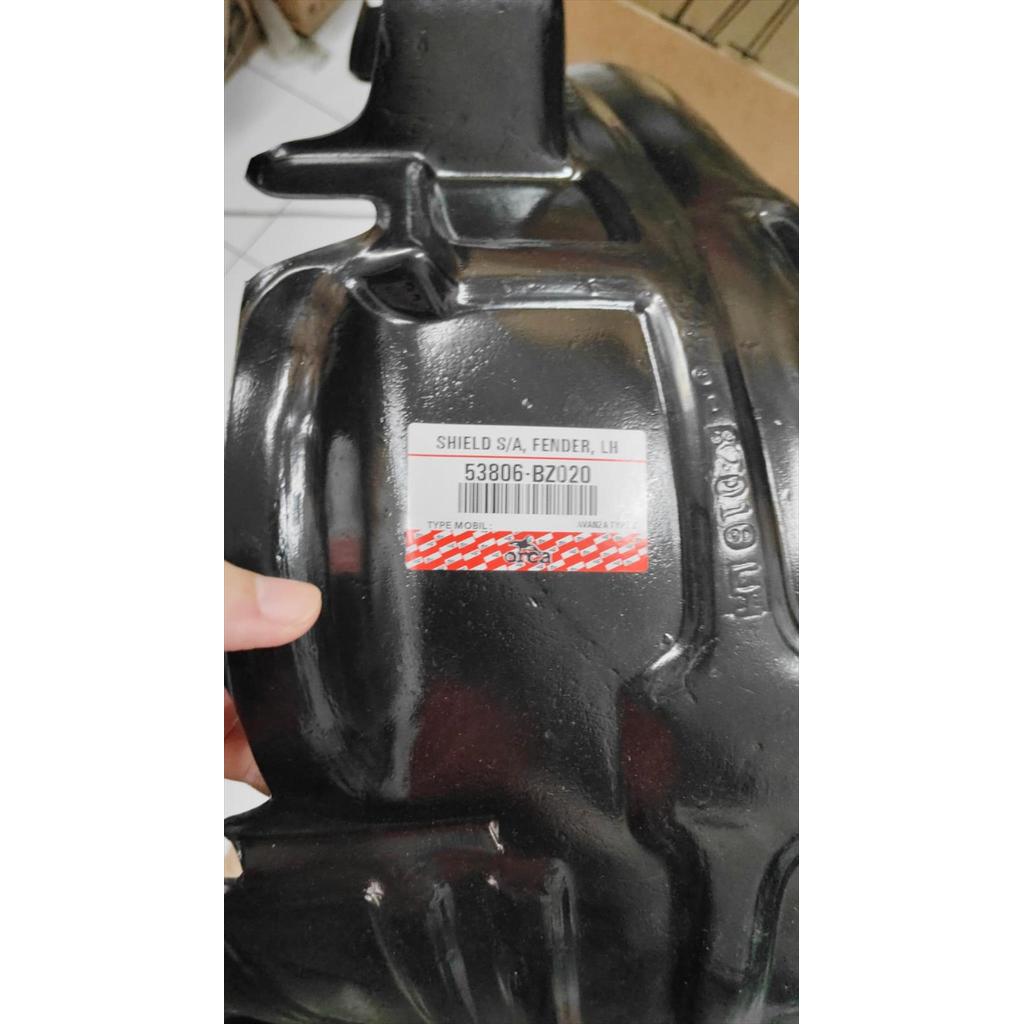 Spakbor Depan Orca Kiri Liner Fender Avanza Xenia Type S 53806-BZ020 ORCA