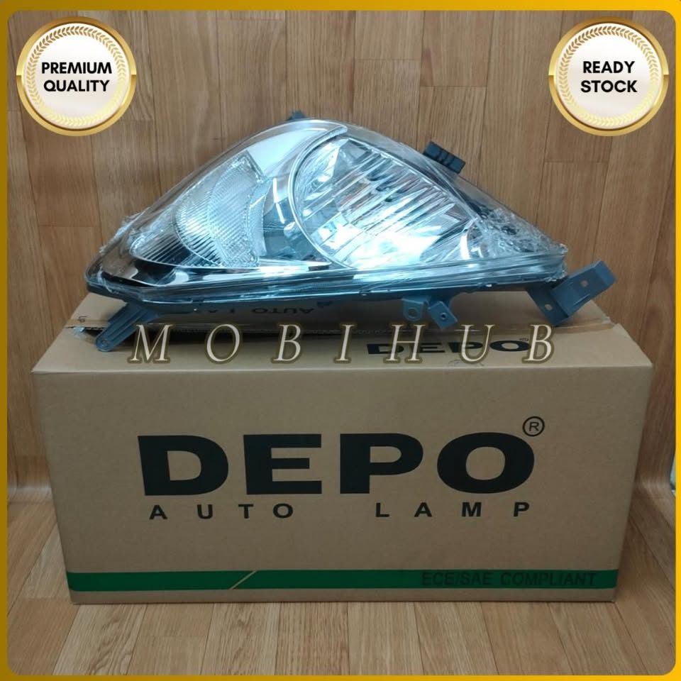 Head Lamp Lampu Depan Besar Kiri Toyota Kijang Innova 2004-2011 DEPO