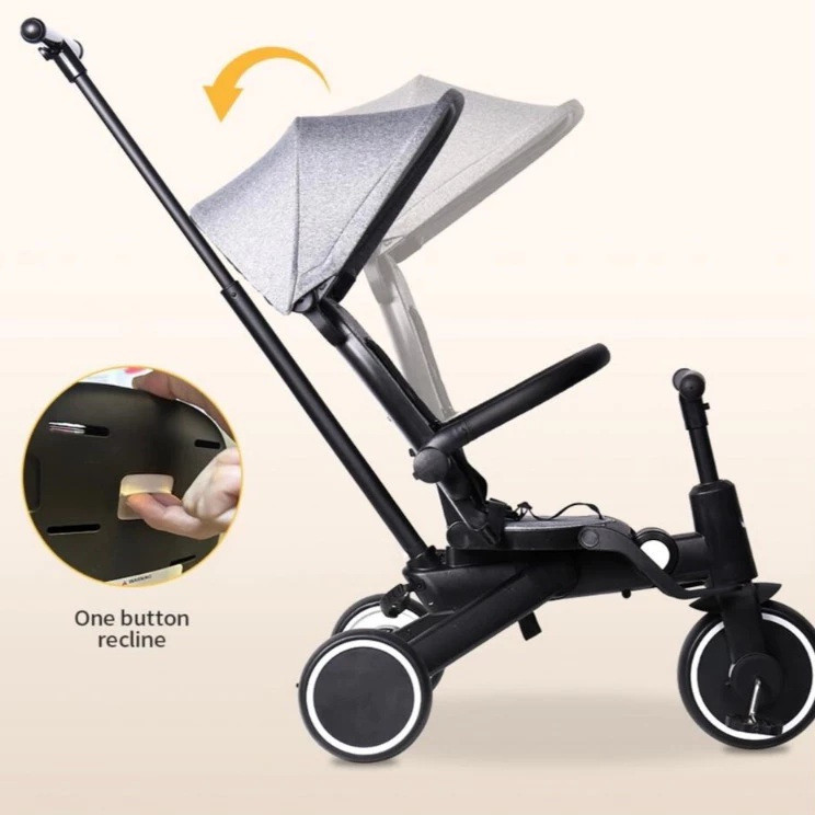 Sepeda Right Start Voyager / Voyager X Stroller Anak Bayi Roda 3 Balance Bike 8 in 1