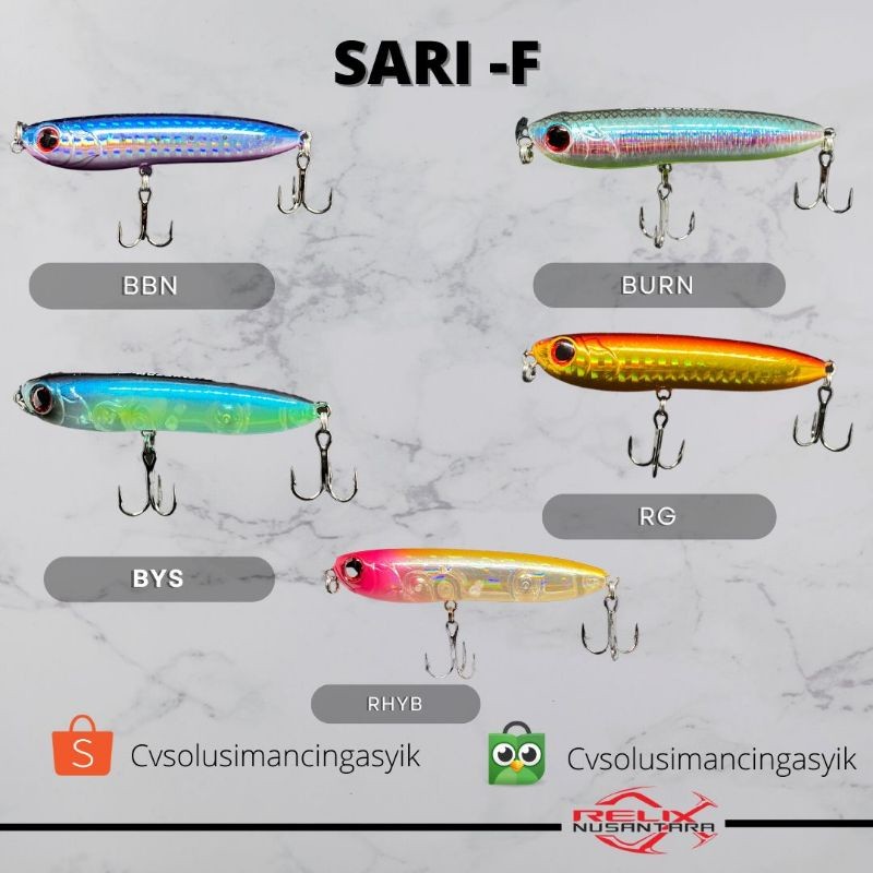 BISA (COD) Umpan wtd Relix Nusantara Sari-F