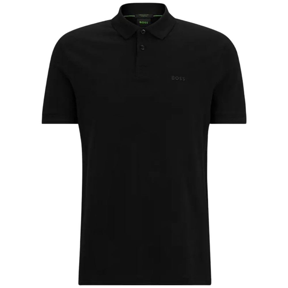 Incline Double Black Polo / Kaos Polo Branded Original
