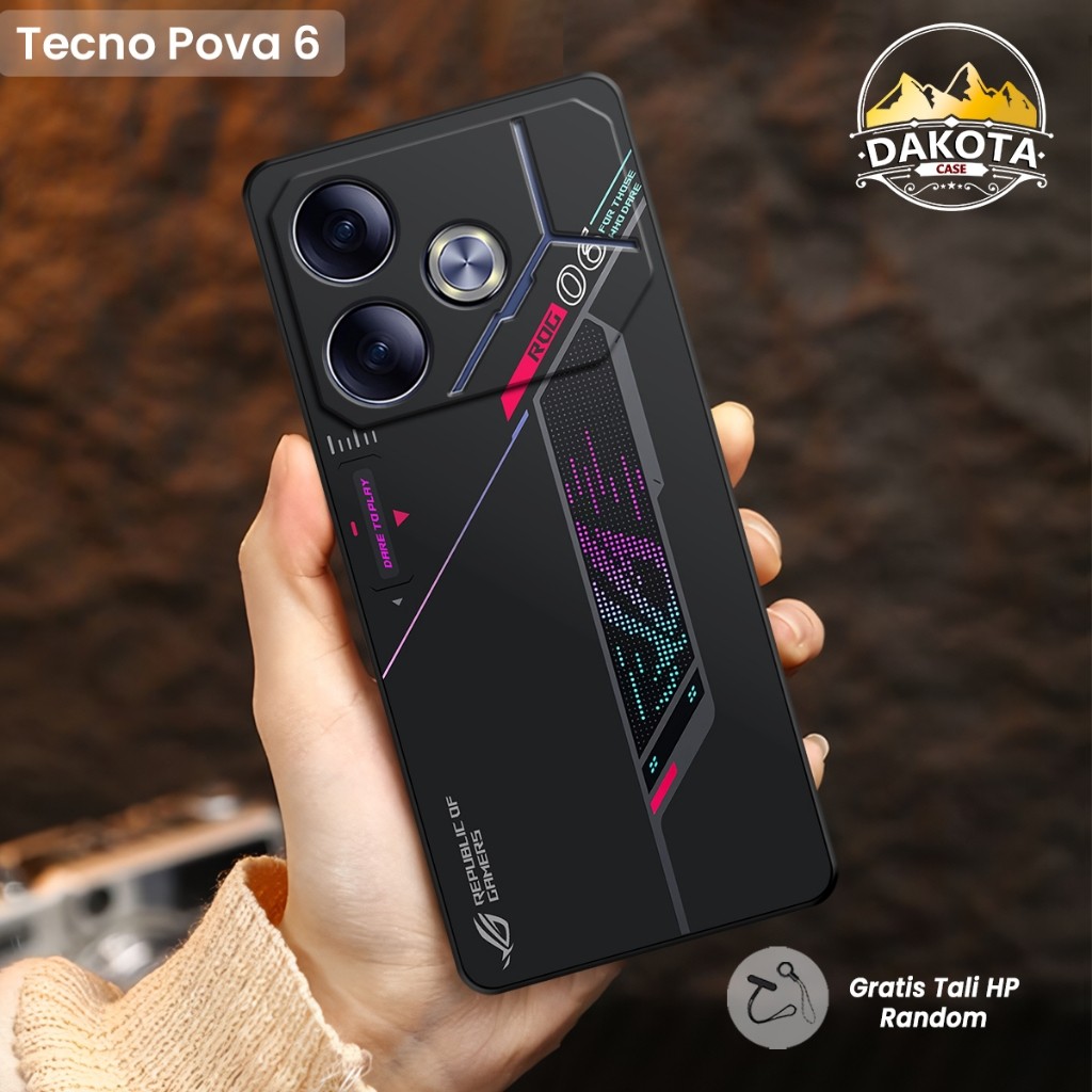 Case hp Tecno Pova 6 Silikon Softcase Motif Gamingg | Casing Tecno Pova 7 4G | Tecno Pova 7 5G | Cas