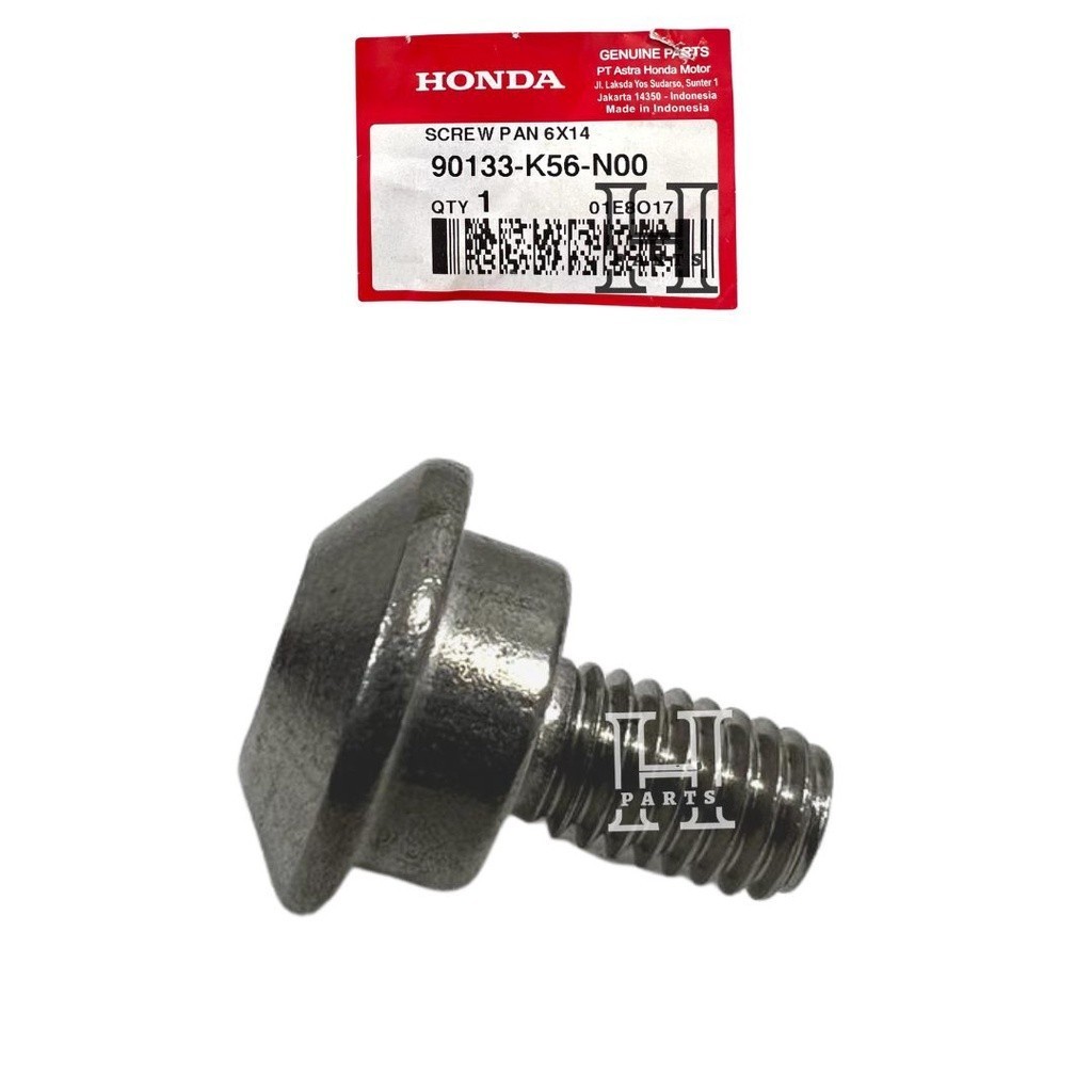 HStore Baut Spakbor Depan Screw Pan 6X14 Sonic Supra GTR 150R 90133-K56-N00 AHM HGP