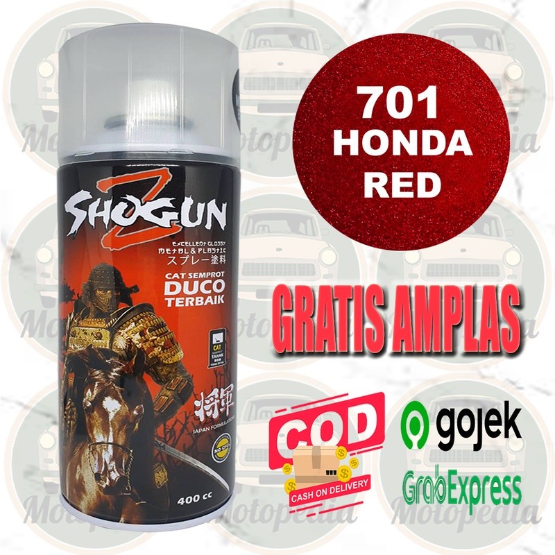 Cat Semprot Pilok Pilox Pylox Shogun Z Merah Honda Red 701 okkkk