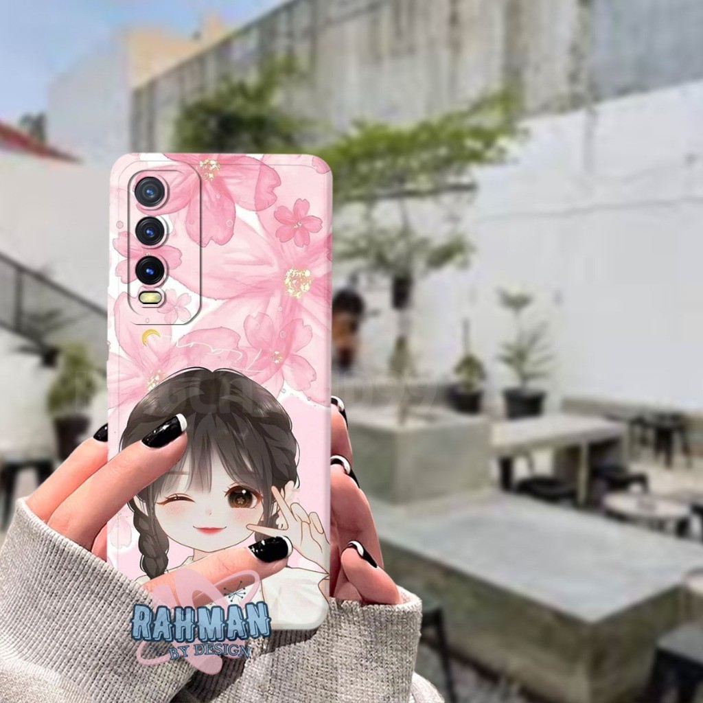 Case Vivo V2043 - Vivo V2026 - Vivo V2026 - Vivo V2029 Fashion Case Softcase Macaron Protect Camera 