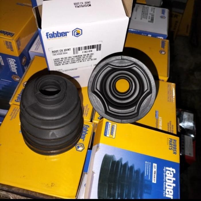 Karet boot cv joint roda depan dalam sirion splash Mazda heiker favorit