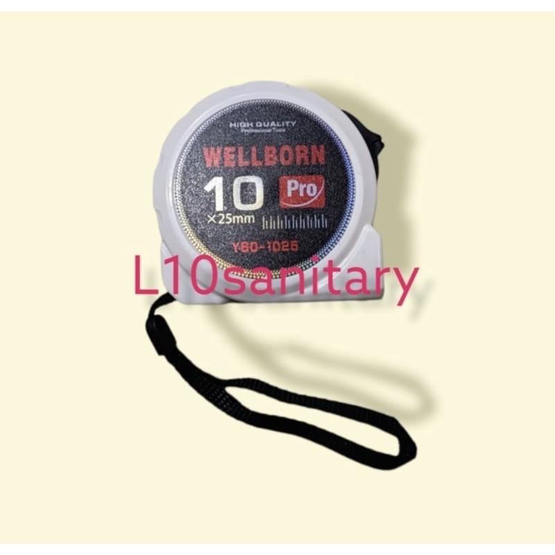 Meteran Rol 10 Meter / Measuring Tape / Meteran Tebal Bagus 10m x 25mm