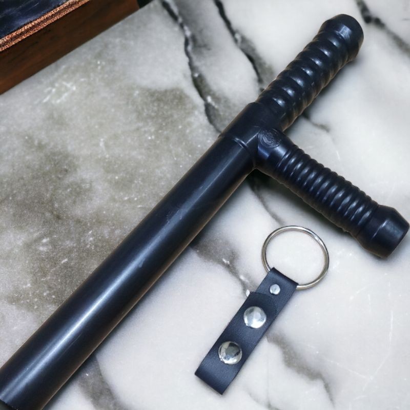 [TERMURAH] tongkat satpam + ring besi