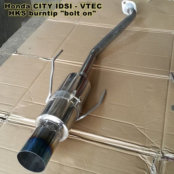 Knalpot Hks biru honda city pnp my