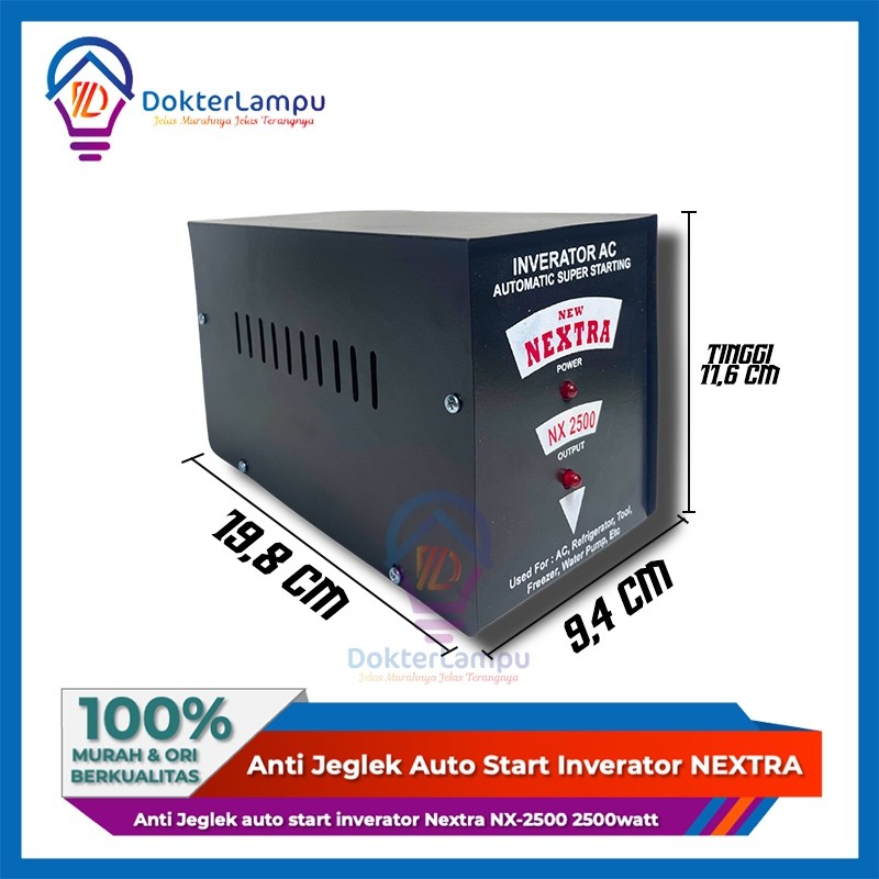 Anti Jeglek auto start inverator 2500 w 2500watt