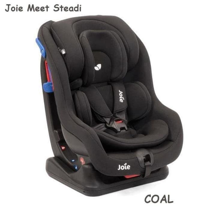 STR11 CARSEAT JOIE STEADI BLACK MOONLIGHT DELUXE / CAR SEAT JOIE - Coal