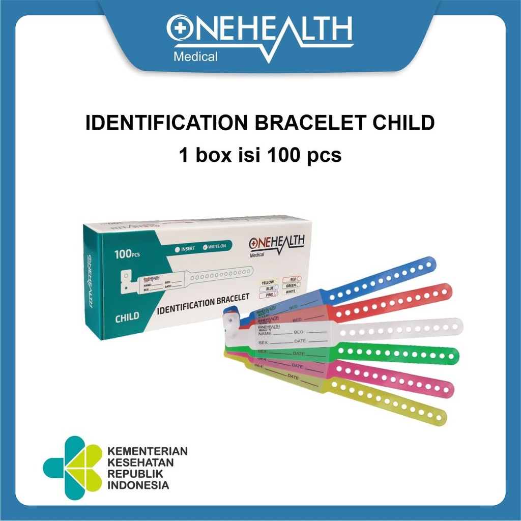 Onehealth ID Band Anak Gelang Identitas Pasien - Box