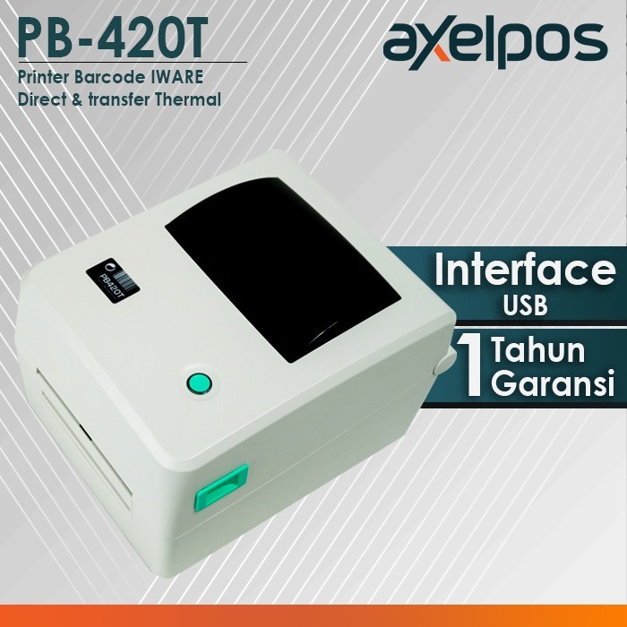 PRINTER BARCODE THERMAL LABEL 110MM/A6 IWARE PB-420T